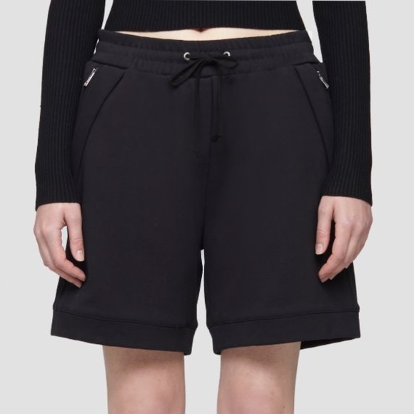 3.1 Phillip Lim French Terry Short Black Sz S - Picture 1 of 10
